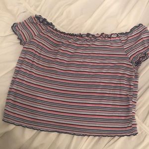 American Eagle Soft & Sexy off the shoulder tee